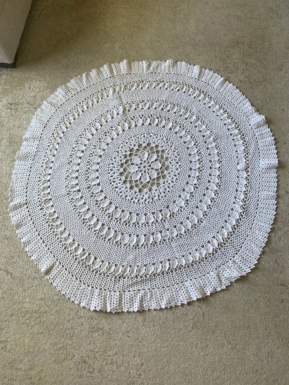 4 handmade baby blankets
